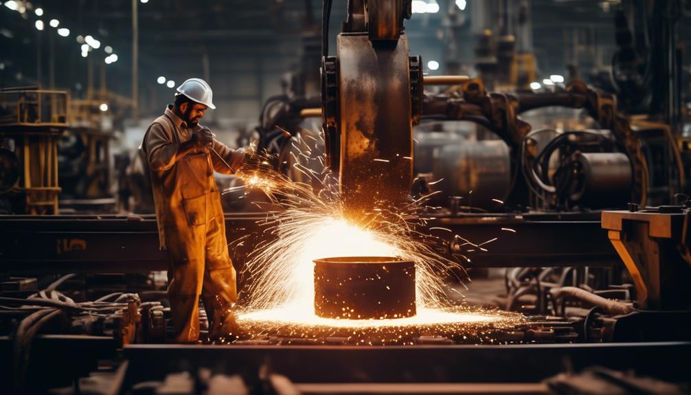 skilled workers boost steel production