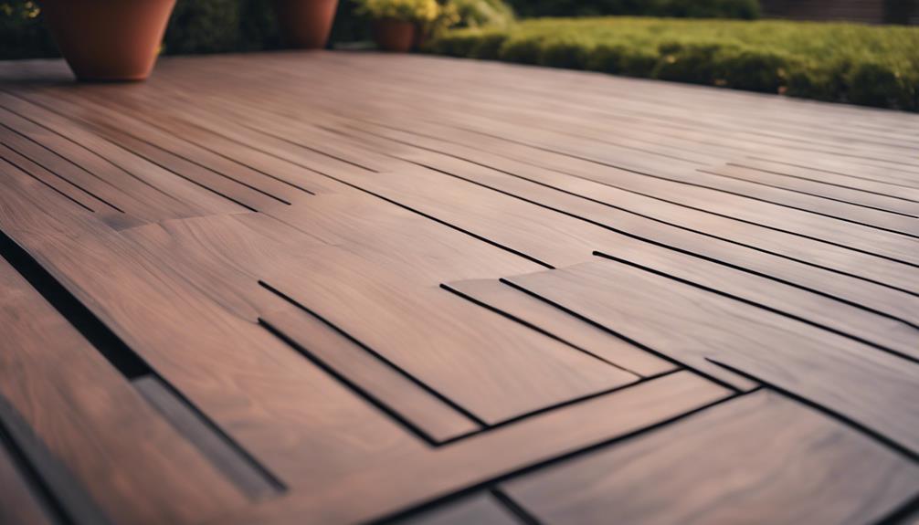 construction material for flooring