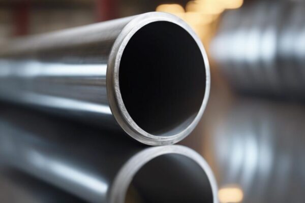 hollow steel construction material