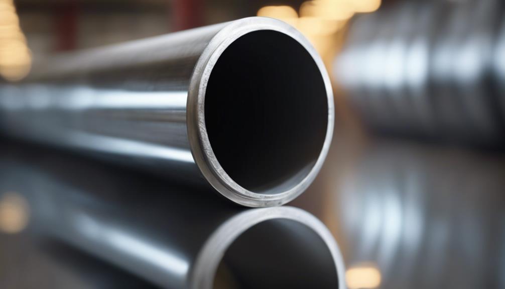 hollow steel construction material