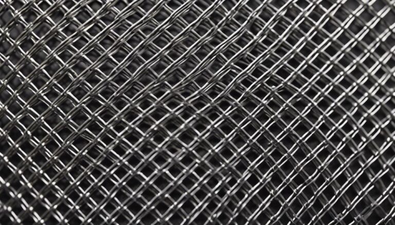 metallic grid for construction