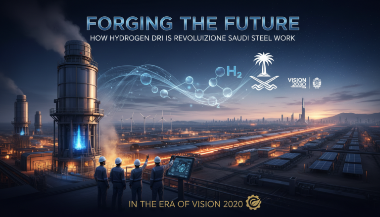 Forging the Future: How Hydrogen DRI is Revolutionizing Saudi Steel Work in the Era of Vision 2030