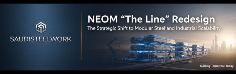 NEOM ‘The Line’ Redesign: The Strategic Shift to Modular Steel and Industrial Scalability